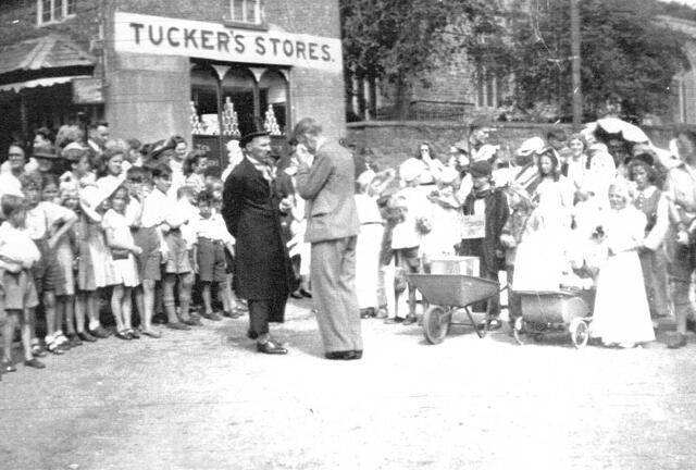 Event outside Tuckers, Market Place