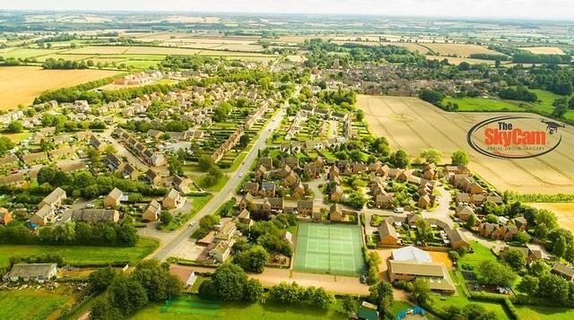 Deddington from the west