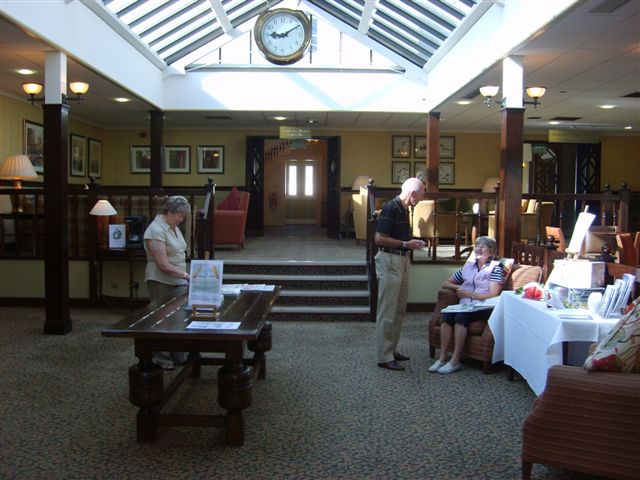 Reception hall