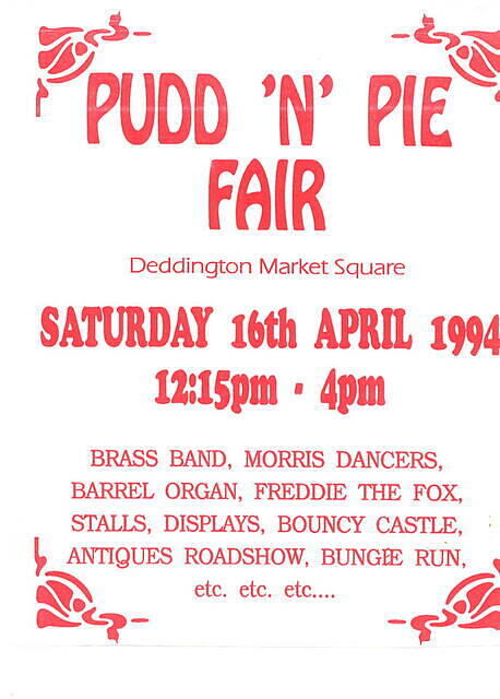 Pudd'n'Pie Fair, 1994