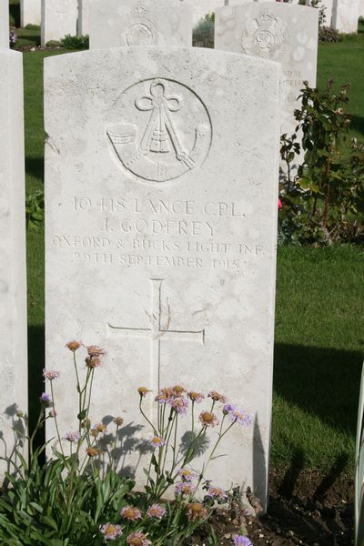 L Cpl James Godfrey - Gravestone