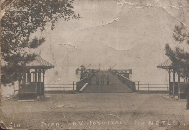 Netley Pier - Postcard