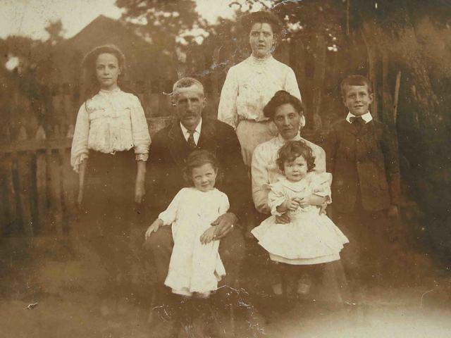 Joe Pinfold and family