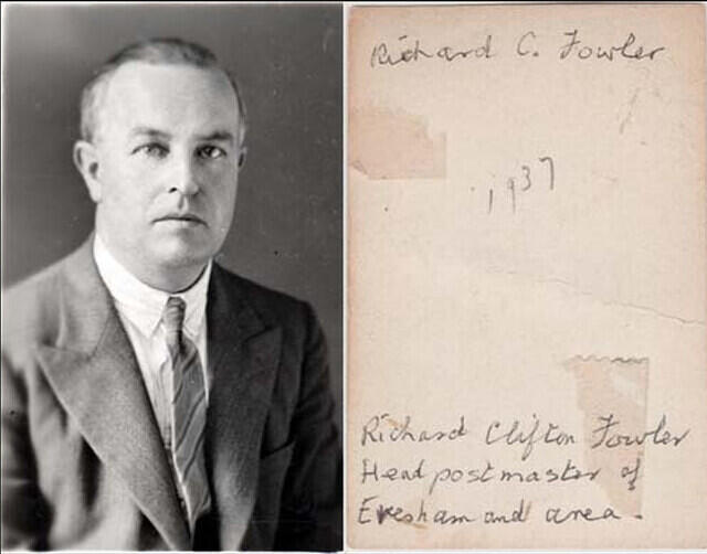 Richard Fowler 1937
