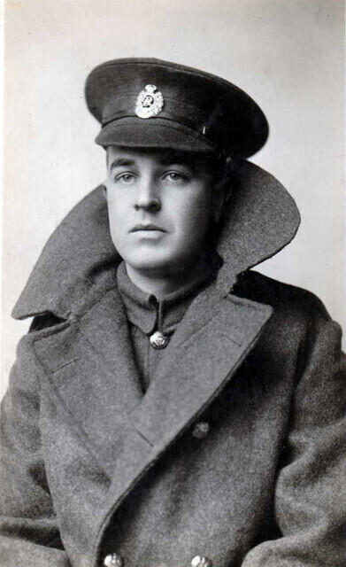 Richard Fowler in uniform