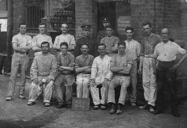 Army Service Corps - Bakers c. 1914.