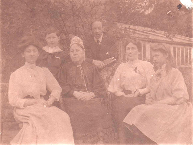 Louisa Anne Turner (née Colman) and family