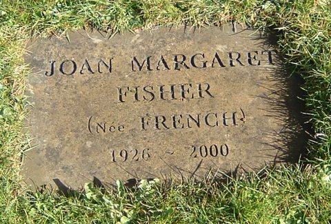 Grave of Joan Fisher née French