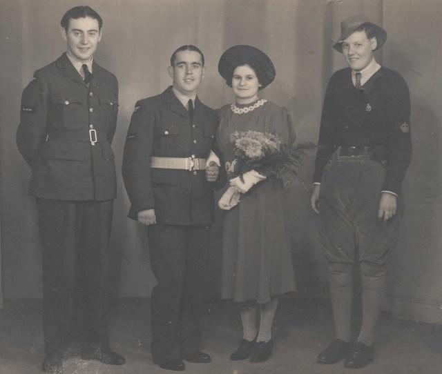 Freda Sykes at Monaghan wedding