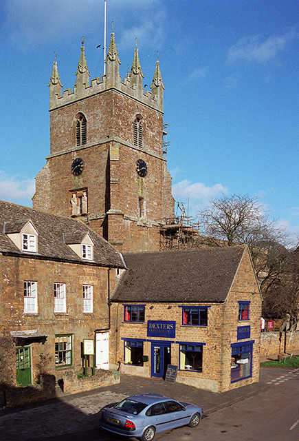 Dexters Restaurant and the Church, 2000