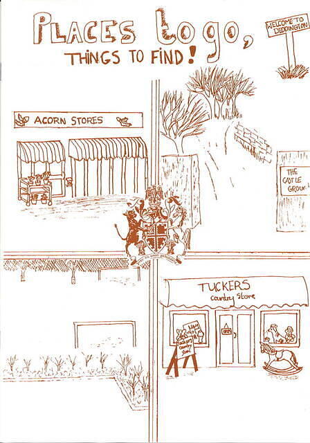 'Places to Go', publication by primary school children, 1990s?