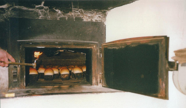 The bread oven