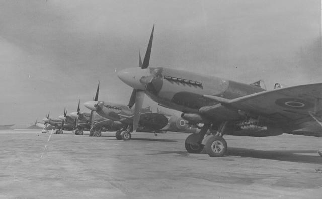 Spitfires in Palestine