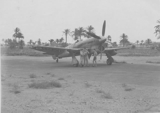 Tempests on a desert airstrip