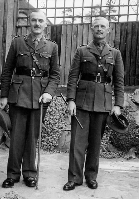 Tom (l) and Jack (r) Churchill