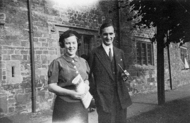 Nancy (née Evans) and Dr David Holloway