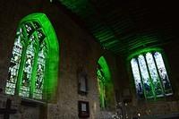 Interior lighting of the Church at DeddiFest 2015