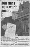 Bill Ivings achieves bell ringing record