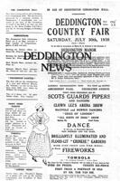 Cover of Deddington News, July 1978