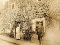 William French and Emily (née Gibbs)at the farm, about 1900