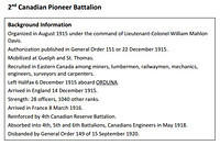 2nd Pioneer battalion