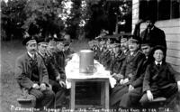 Horley Prize Band at the 1912 Flower Show