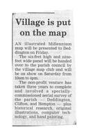 Map press cutting