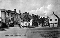 Market Place, Unicorn and Town Hall 1905