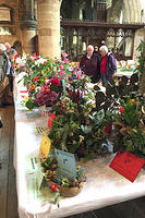 Part of the colour flower display