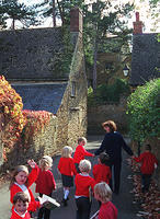 Schoolchildren in Tays Gateway, 1990s