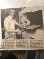 Banbury Guardian announces the closure of Wallins' Bakery, 1989