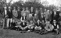 Bowls Club 1927? at the Castle Grounds