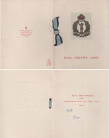 WWII - Royal Observer Corps Christmas Card