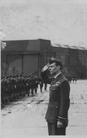 KIng George VI reviews WAAF Parade