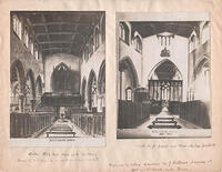 Deddington Church interior, looking west and east