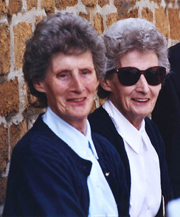 Joyce Bliss and Mary Franklin