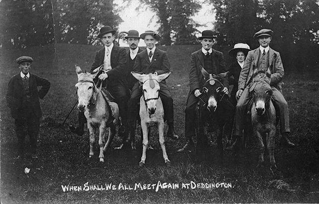 Men On Donkeys - pre1914? 