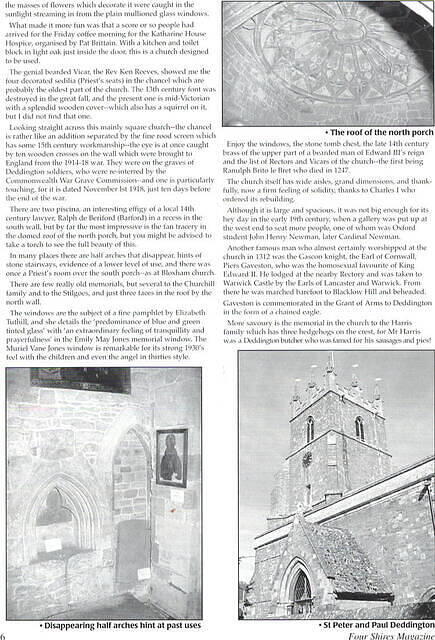 Article on Deddington Church