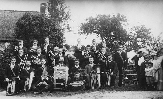 Bloxham Band at a Sunday School Anniversary