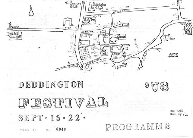 Festival 1973 programme