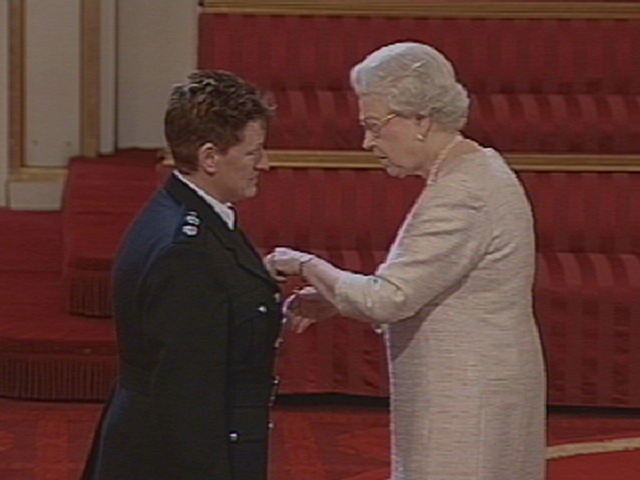Anne Waters Investiture MBE