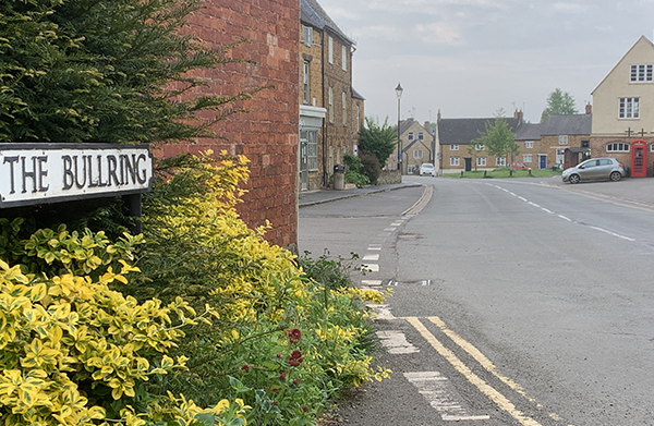 Looking south in the Market Place