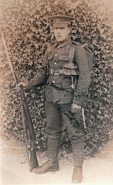 Pte Archie Andrew Gomm - photograph