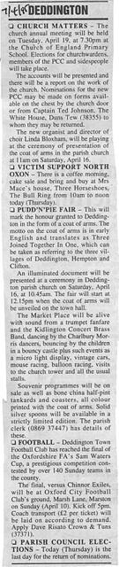 Banbury Guardian 7 April 1995