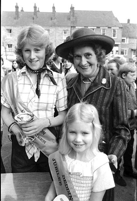 Judge Mrs Russell, queen Debbie Churchill and princess Wendy Daniel