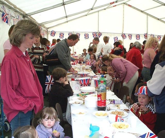 Children's tea party