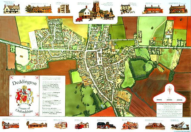 Deddington composite for Map Group Millennium exhibit