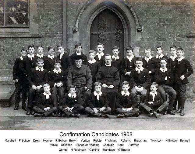 Confirmation candidates 1908