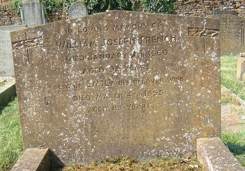 William Joseph French - grave