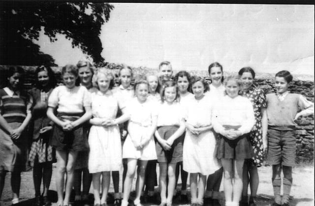Deddington School about 1950